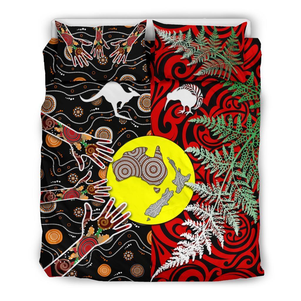 Australia New Zealand Bedding Set - Maori Aboriginal - Polynesian Pride