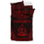 Vanuatu Polynesian Chief Duvet Cover Set - Red Version - Polynesian Pride