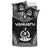 Vanuatu Polynesian Chief Duvet Cover Set - Black Version - Polynesian Pride
