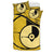 Yap Duvet Cover Set - Yap Flag Tattoo Yellow - Polynesian Pride