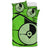 Yap Duvet Cover Set - Yap Flag Tattoo Green - Polynesian Pride