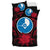 Yap Duvet Cover Set - Yap Flag & Red Hibiscus - Polynesian Pride