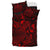 Polynesian Bedding Set - Yap Duvet Cover Set Red Color front - Polynesian Pride