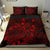 Polynesian Bedding Set - Yap Duvet Cover Set Red Color front - Polynesian Pride