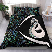 New Zealand Maori Manaia Paua Shell Bedding Set - Circle Style - Polynesian Pride