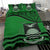 Kiribati Duvet Cover Set - Kiribati Flag & Coat Of Arms Green - Polynesian Pride
