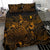 Polynesian Bedding Set - Yap Duvet Cover Set Gold Color front - Polynesian Pride