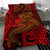 Samoa Bedding Set - Red Shark Polynesian Tattoo - Polynesian Pride