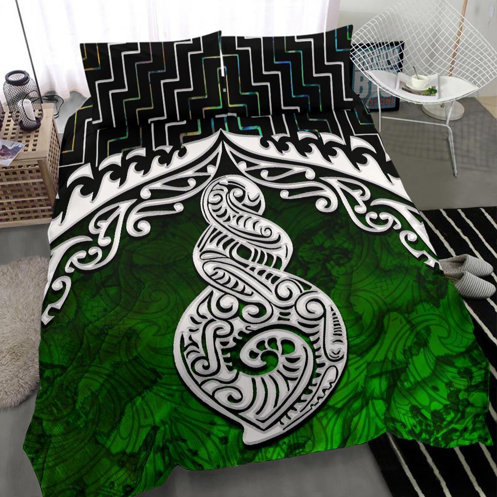 New Zealand Maori Twist Poutama Bedding Set - Polynesian Pride