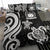 Samoa Polynesian Bedding Set - White Tentacle Turtle - Polynesian Pride