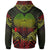 Papua New Guinea Zip Hoodie Papua New Guinea Seal Reggae Tribal Patterns - Polynesian Pride