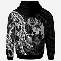 Tonga Hoodie Custom Polynesian Pattern Style - Polynesian Pride