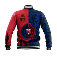 Samoa Independence Day Baseball Jacket Military Polynesian Pattern LT9 - Polynesian Pride