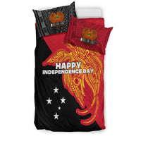 Papua New Guinea Bedding Set Independence Day Flag Style LT16 - Polynesian Pride