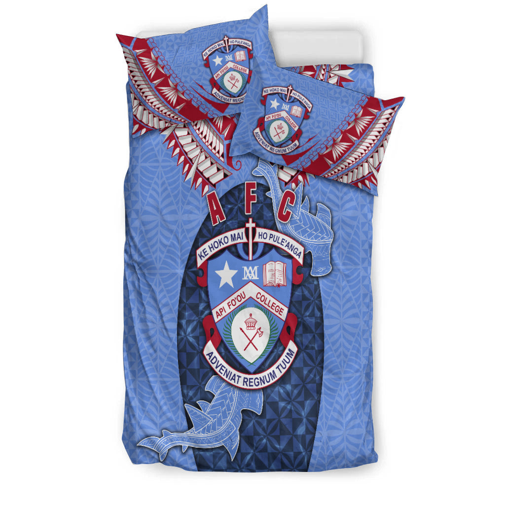 Tonga Apifo'ou College Bedding Set Special Style LT16 - Polynesian Pride