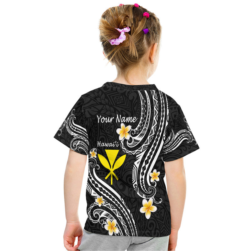 Custom Hawaii T Shirt Black Polynesian Line Style LT9 - Polynesian Pride
