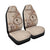 Chuuk Car Seat Cover - Hibiscus Flowers Vintage Style - Polynesian Pride
