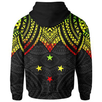 Pohnpei Hoodie Micronesian Pattern Armor Style - Polynesian Pride