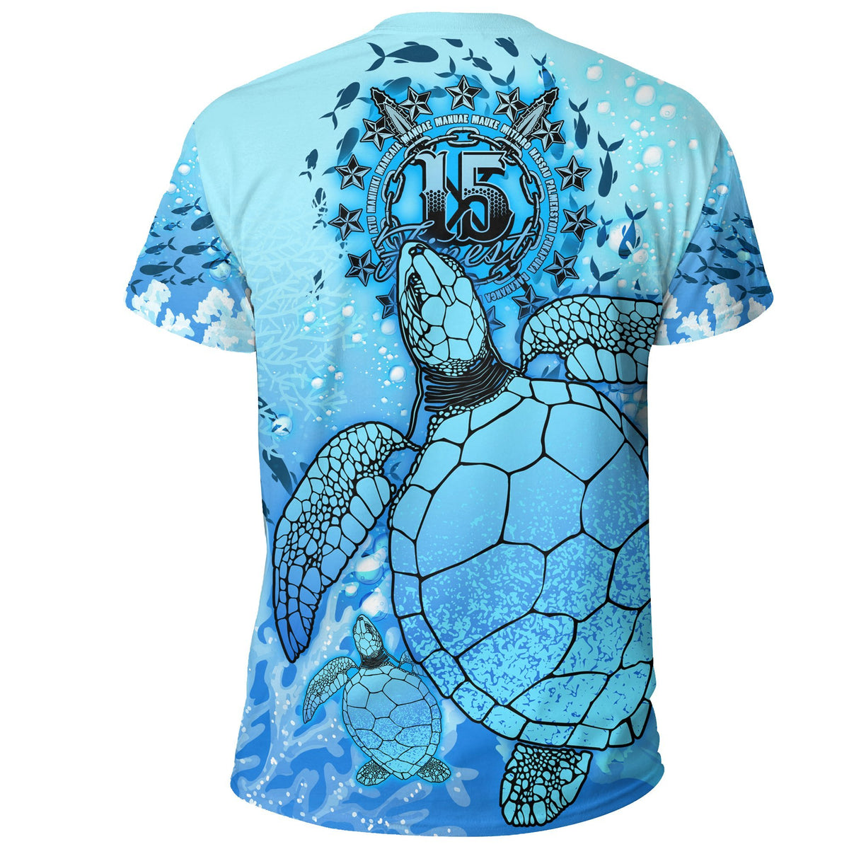 Cook Islands T Shirt Ocean Life (Womens/Mens) - Polynesian Pride