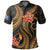 Yap Micronesian Polo Shirt Gold Plumeria Unisex GOLD - Polynesian Pride