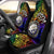 Federated States of Micronesia Car Seat Covers - Rainbow Polynesian Pattern Universal Fit Rainbow - Polynesian Pride