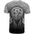 Fiji T Shirt Circle Pattern Black - Polynesian Pride