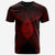 Guam T Shirt Guam Seal With Red Line Style Unisex Black - Polynesian Pride