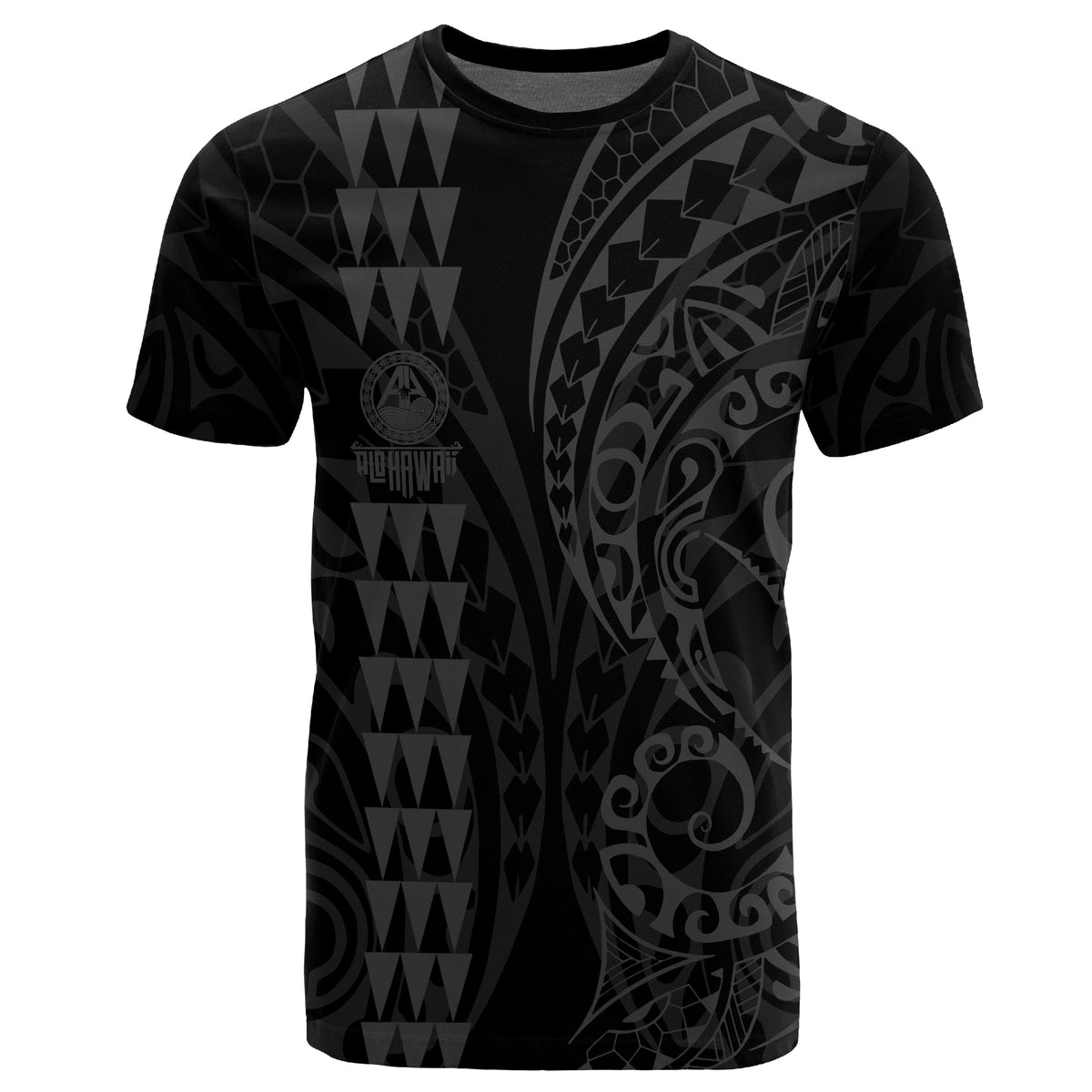 Hawaii Kakau Polynesian T Shirt Pre BFCM 2020 Grey - Polynesian Pride