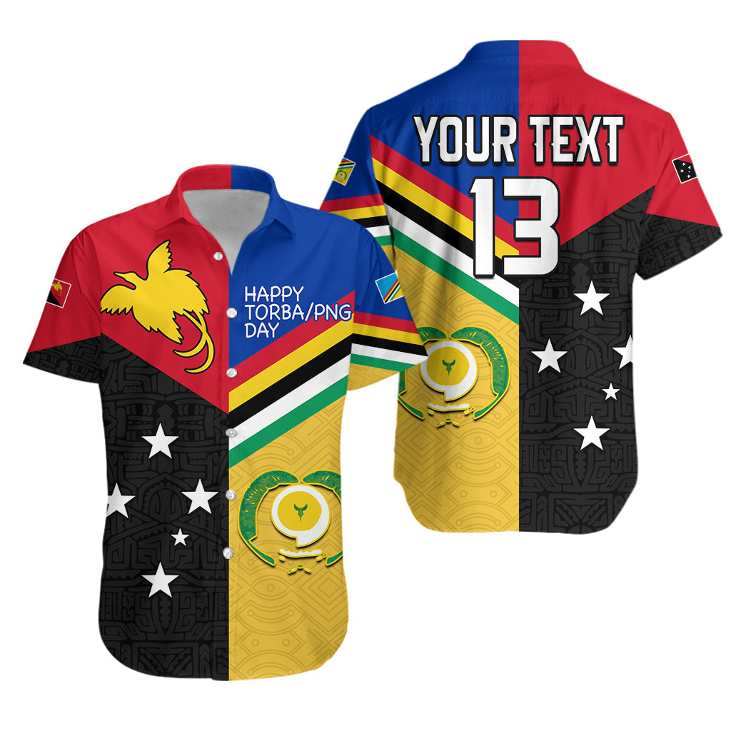 (Custom Text and Number) Torba PNG Day Hawaiian Shirt 2022 Simple Polynesia LT13 Unisex Art - Polynesian Pride