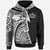Samoall Over Hoodie Samoa Coat ofrms White New Unisex White - Polynesian Pride