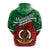 Proud Vanuatu Zip Hoodie Pattern Mix Flag LT13 - Polynesian Pride