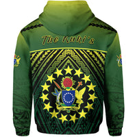 The Kukis Zip Hoodie Cook Islands Rugby LT13 - Polynesian Pride