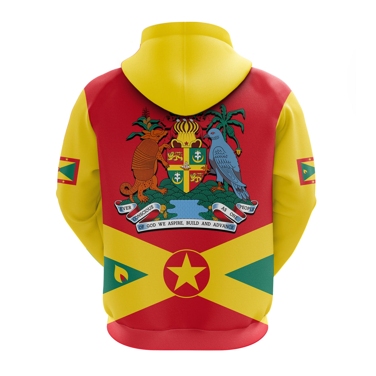 Custom Grenada Hoodie Keep Calm and Love Grenada LT13 - Polynesian Pride