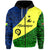 Malampa Province Zip Hoodie Vanuatu Pattern LT13 Unisex Yellow - Polynesian Pride