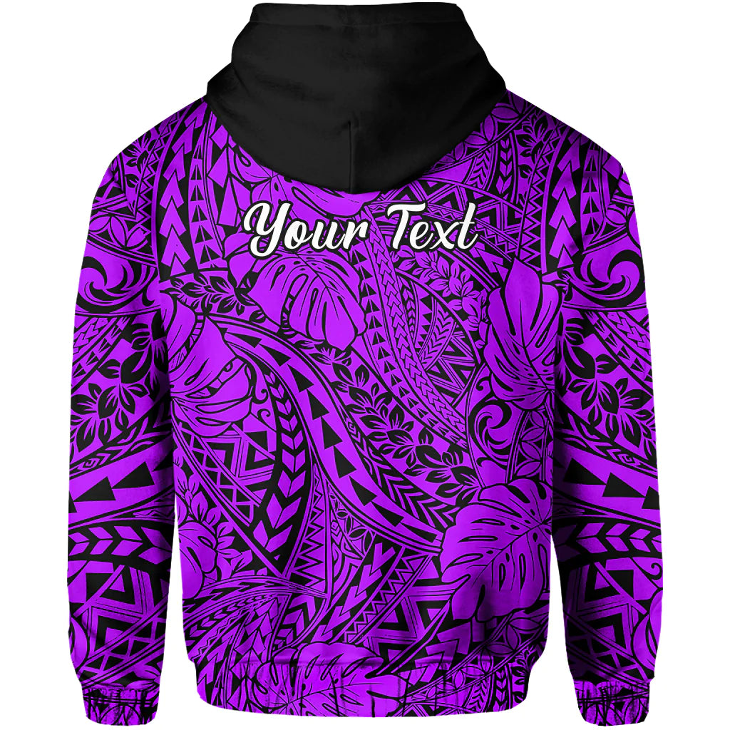 Custom Hawaii Hoodie Polynesian Tribal Art Ver.03 LT14 - Polynesian Pride