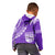 Fiji Rugby Sevens Hoodie KID Fijian 7s Tapa Polynesian Purple LT13 - Polynesian Pride