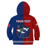 (Custom Personalised) TokoUso Hoodie KID Tonga and Samoa United We Stand Divided We Fall LT14 - Polynesian Pride