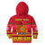 (Custom Personalised) Papua New Guinea Christmas Hoodie KID Bird Of Paradise Bikpela Hamamas Blong Dispela Krismas LT14 - Polynesian Pride