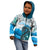 (Custom Personalised) Manaia Maori Hoodie KID Fern Aotearoa Blue Waves LT13 - Polynesian Pride