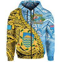 Custom Tuvalu 1978 Hoodie Happy 44th Independence Anniversary Polynesian Pattern LT14 - Polynesian Pride