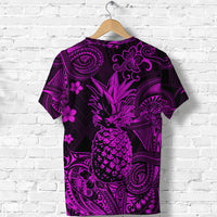 Hawaii Pineapple Polynesian T Shirt Unique Style Pink LT8 - Polynesian Pride
