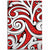 Hawaii Polynesian Maori Ethnic Ornament Red Area Rug - AH Luxurious - Polynesian Pride