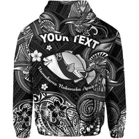 Custom Hawaii State Fish: Humuhumu Nukunuku Apuaa Polynesian Hoodie Unique Style Black LT8 - Polynesian Pride