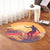 Hawaii Suffer Round Carpet AH - Polynesian Pride