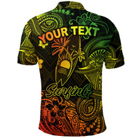 Custom Hawaii Surfing Polynesian Polo Shirt Unique Style Reggae LT8 - Polynesian Pride