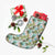 Hawaii Tropical Watercolor Palm Tree Leaf Christmas Stocking - Polynesian Pride