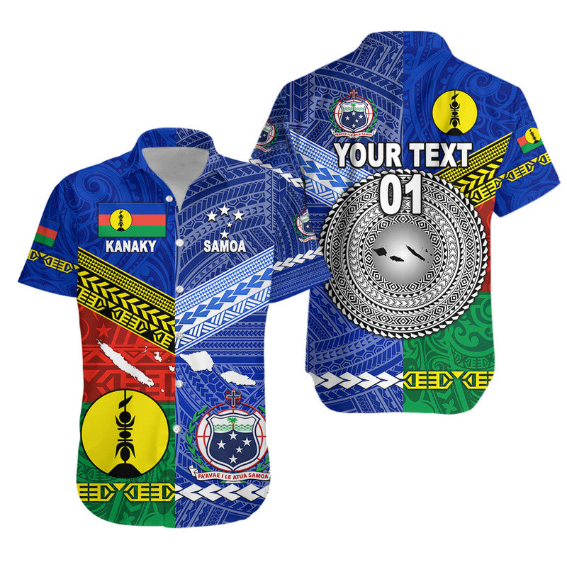 Custom Polynesian Matching Hawaiian Shirt and Dress Samoa New Caledonia Together LT8 - Polynesian Pride