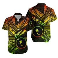(Custom Personalised) FSM Chuuk Hawaiian Shirt Original Style - Reggae LT8 Reggae - Polynesian Pride
