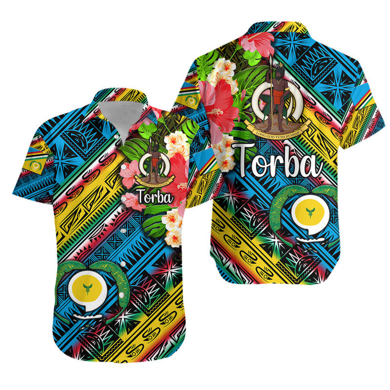 Vanuatu Torba Hawaiian Shirt Independence Be Proud LT8 Unisex Blue - Polynesian Pride