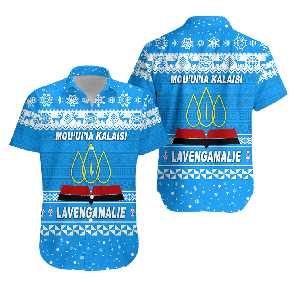Lavengamalie College Christmas Hawaiian Shirt Simple Style LT8 - Polynesian Pride